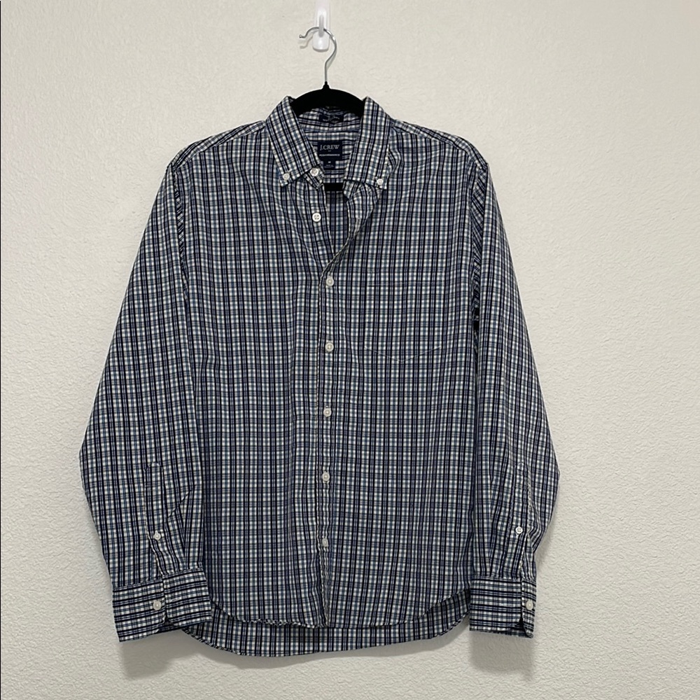 ‼️MOVING SALE‼️ J Crew Factory Men’s Plaid Button Down Shirt